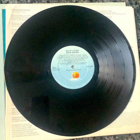 LP Steve Winwood “Arc of a Diver” - Picture 3 of 3